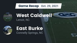 Recap: West Caldwell  vs. East Burke  2021