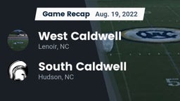 Recap: West Caldwell  vs. South Caldwell  2022