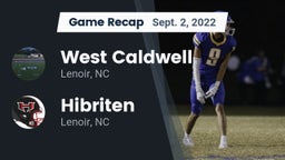 Recap: West Caldwell  vs. Hibriten  2022