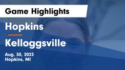 Hopkins  vs Kelloggsville Game Highlights - Aug. 30, 2023