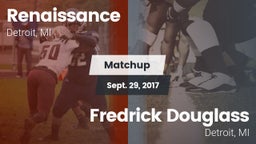 Matchup: Renaissance vs. Fredrick Douglass 2017