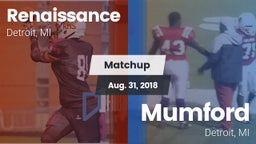 Matchup: Renaissance vs. Mumford  2018