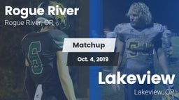 Matchup: Rogue River High Sch vs. Lakeview  2019
