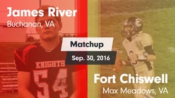 Matchup: James River vs. Fort Chiswell  2016