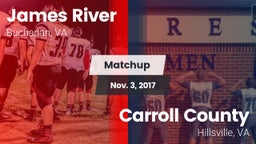 Matchup: James River vs. Carroll County  2017