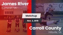 Matchup: James River vs. Carroll County  2018