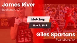 Matchup: James River vs. Giles  Spartans 2019