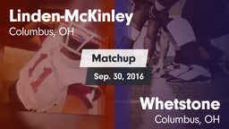Matchup: Linden-McKinley vs. Whetstone  2016