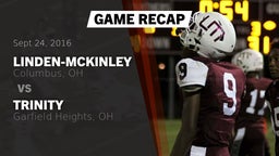 Recap: Linden-McKinley  vs. Trinity  2016