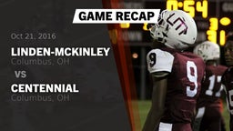 Recap: Linden-McKinley  vs. Centennial  2016