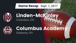 Recap: Linden-McKinley  vs. Columbus Academy  2017