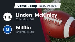 Recap: Linden-McKinley  vs. Mifflin  2017