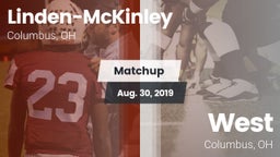 Matchup: Linden-McKinley vs. West  2019