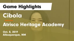 Cibola  vs Atrisco Heritage Academy  Game Highlights - Oct. 8, 2019