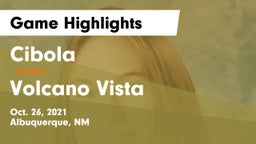 Cibola  vs Volcano Vista  Game Highlights - Oct. 26, 2021