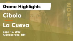 Cibola  vs La Cueva  Game Highlights - Sept. 15, 2022