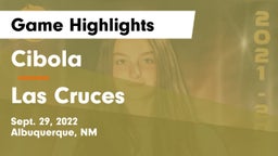 Cibola  vs Las Cruces  Game Highlights - Sept. 29, 2022