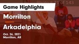 Morrilton  vs Arkadelphia  Game Highlights - Oct. 26, 2021