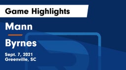 Mann  vs Byrnes  Game Highlights - Sept. 7, 2021