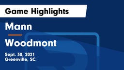 Mann  vs Woodmont Game Highlights - Sept. 30, 2021