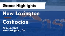 New Lexington  vs Coshocton  Game Highlights - Aug. 30, 2022