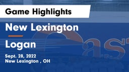 New Lexington  vs Logan  Game Highlights - Sept. 28, 2022