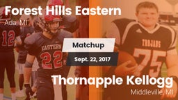 Matchup: Forest Hills Eastern vs. Thornapple Kellogg  2017