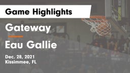 Gateway  vs Eau Gallie  Game Highlights - Dec. 28, 2021