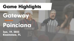 Gateway  vs Poinciana  Game Highlights - Jan. 19, 2023