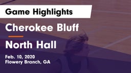 Cherokee Bluff   vs North Hall  Game Highlights - Feb. 10, 2020