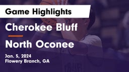 Cherokee Bluff   vs North Oconee  Game Highlights - Jan. 5, 2024