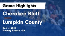 Cherokee Bluff   vs Lumpkin County  Game Highlights - Dec. 4, 2018