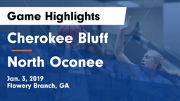 Cherokee Bluff   vs North Oconee  Game Highlights - Jan. 3, 2019