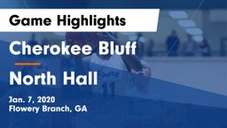 Cherokee Bluff   vs North Hall  Game Highlights - Jan. 7, 2020