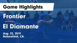 Frontier  vs El Diamante  Game Highlights - Aug. 22, 2019