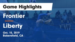 Frontier  vs Liberty  Game Highlights - Oct. 15, 2019