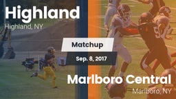 Matchup: Highland vs. Marlboro Central  2017