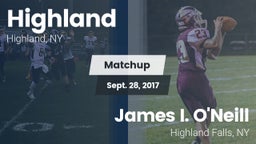 Matchup: Highland vs. James I. O'Neill  2017