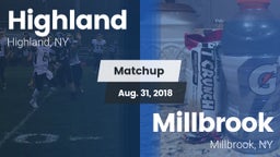 Matchup: Highland vs. Millbrook  2018