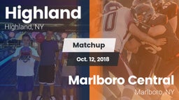 Matchup: Highland vs. Marlboro Central  2018