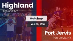 Matchup: Highland vs. Port Jervis  2018