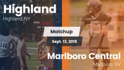 Matchup: Highland vs. Marlboro Central  2019