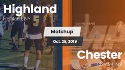 Matchup: Highland vs. Chester  2019