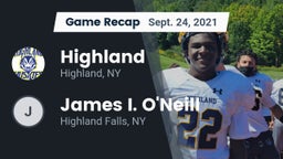 Recap: Highland  vs. James I. O'Neill  2021