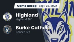 Recap: Highland  vs. Burke Catholic  2022