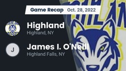 Recap: Highland  vs. James I. O'Neill  2022