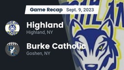 Recap: Highland  vs. Burke Catholic  2023