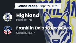 Recap: Highland  vs. Franklin Delano Roosevelt 2023