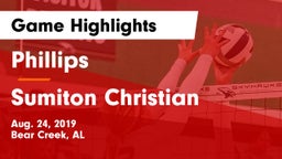 Phillips  vs Sumiton Christian Game Highlights - Aug. 24, 2019
