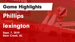 Phillips  vs lexington Game Highlights - Sept. 7, 2019